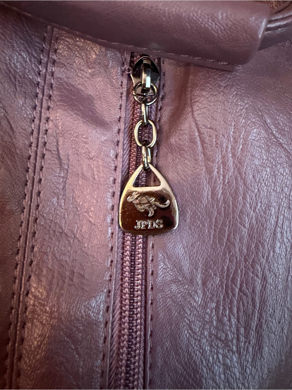Purple JPDS Bucket Purse Bag Shoulder Tote Handbag Crossbody Vegan NWOT - Picture 5 of 8